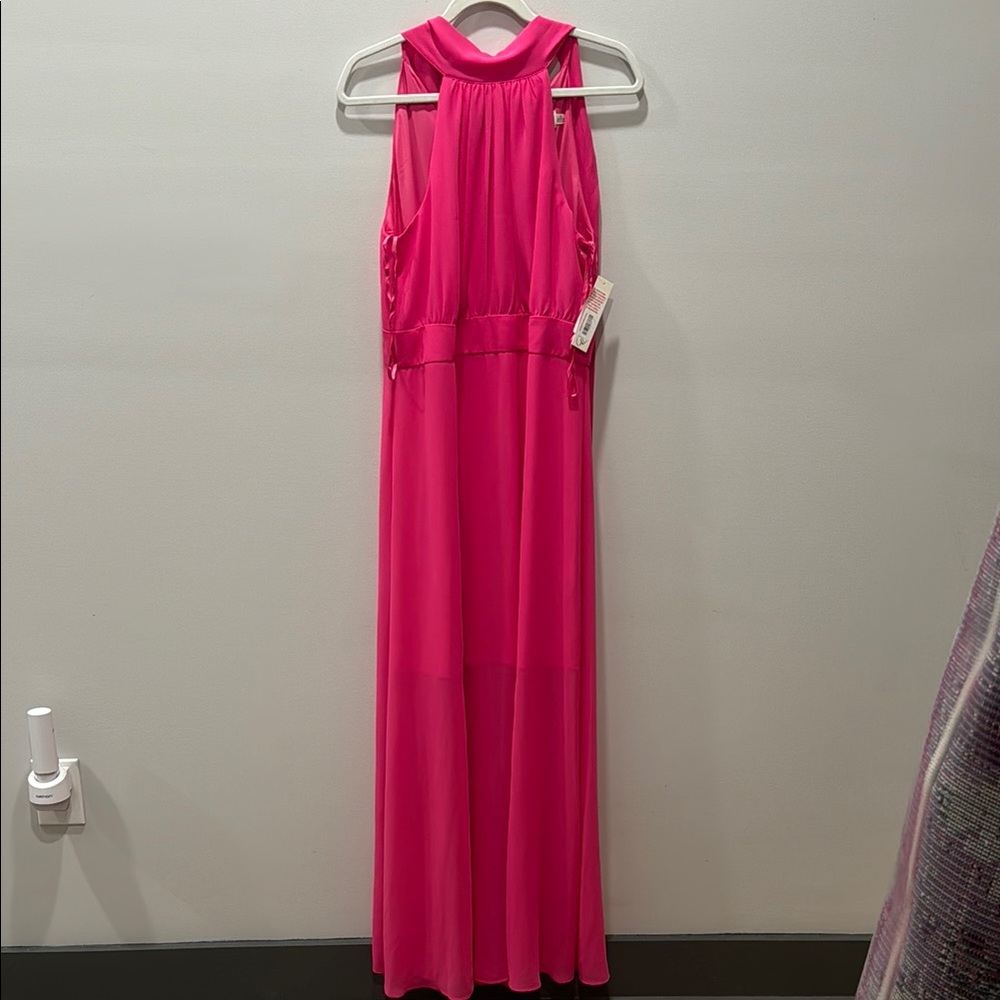 Eliza J Pink Prom Dress